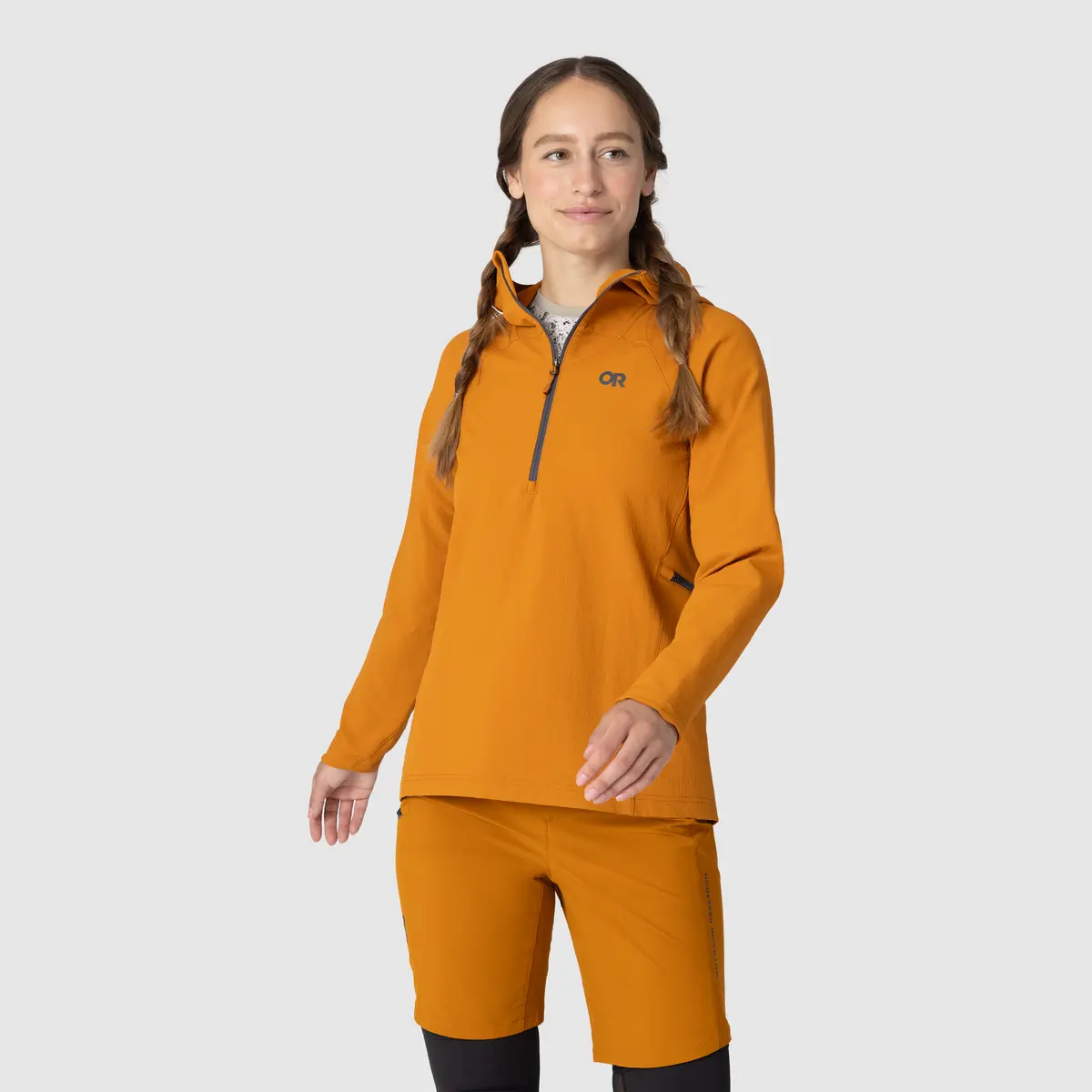 Women's Freewheel Mtb Half Zip Hoodie 1