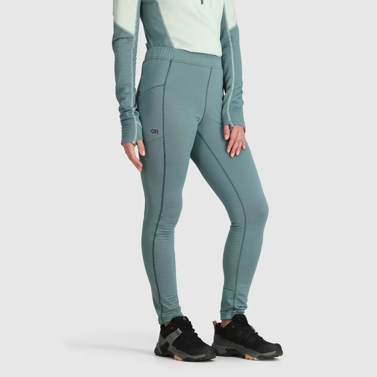 Women's Vigor Grid Fleece Bottoms 1