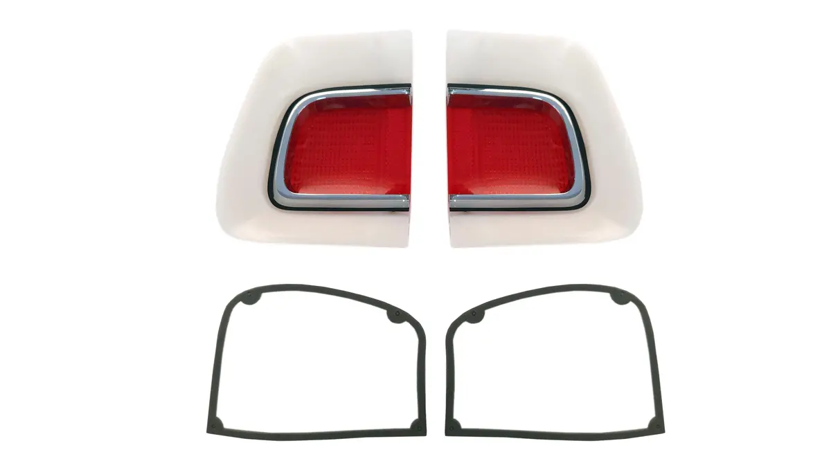 308-68T Mopar 1968 Plymouth Barracuda Taillight Lenses 1