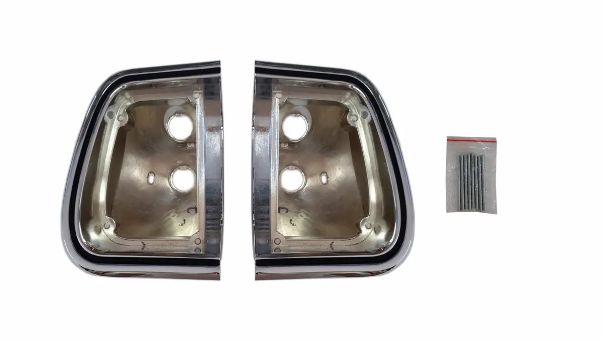 308-68Tb Mopar 1968 Plymouth Barracuda Taillight Bezels 1