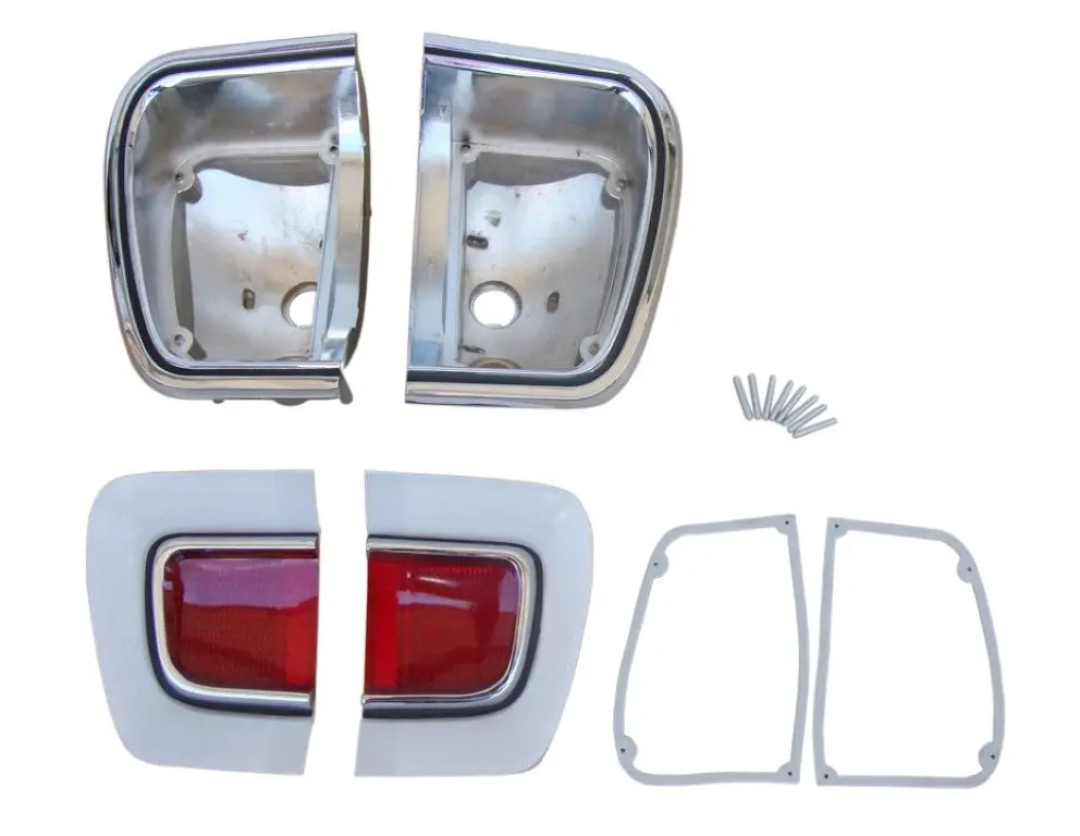 308-68Blkit Mopar 1968 Plymouth Barracuda Taillight Kit 1