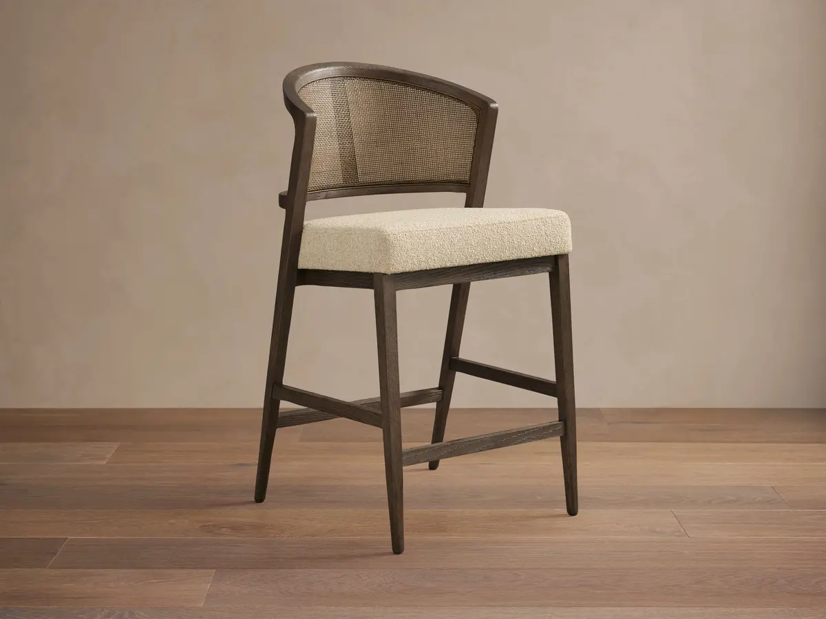 Aimee Armless Counter Stool 1