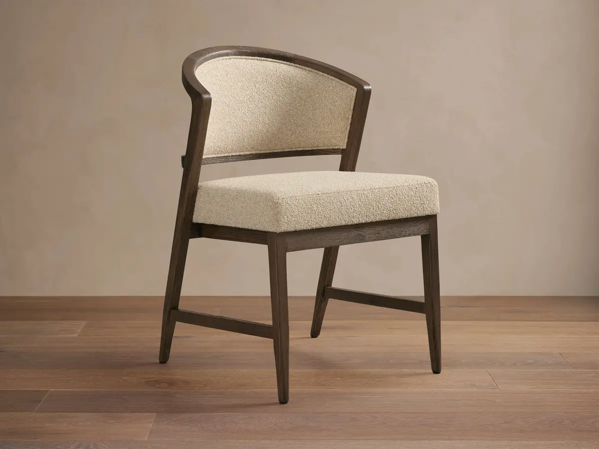 Aimee Upholstered Back Dining Side Chair 1