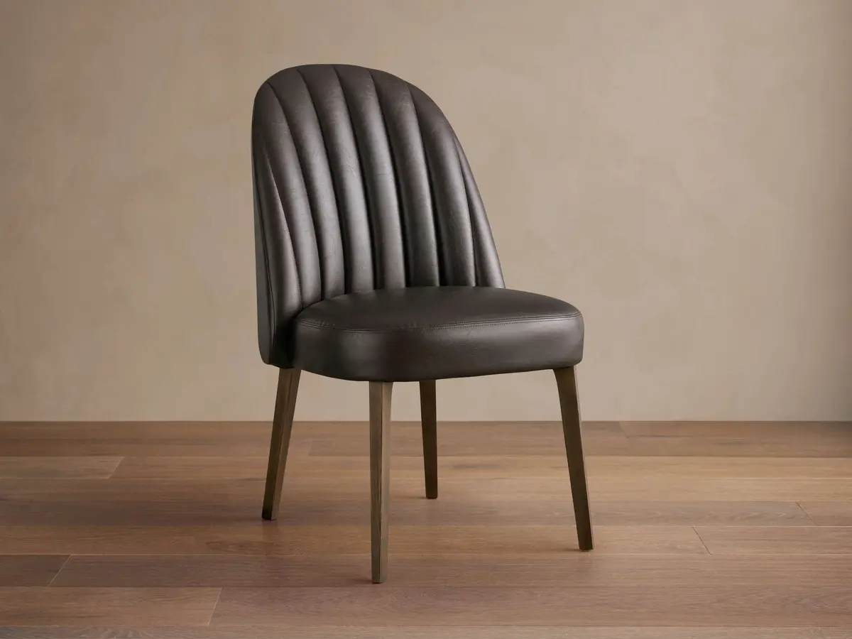 Arco Faux Leather Dining Chair 1