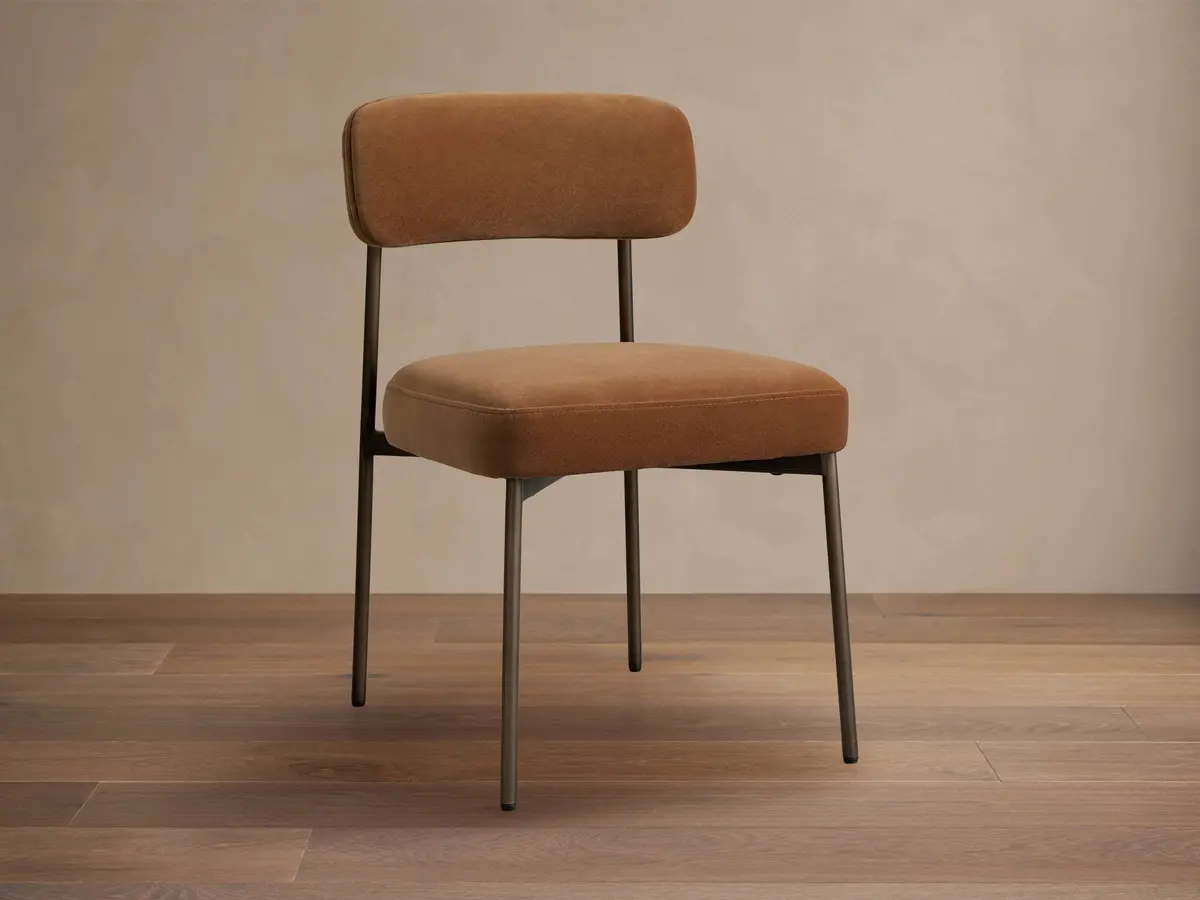 Billie Dining Chair In Antique Bronze 1