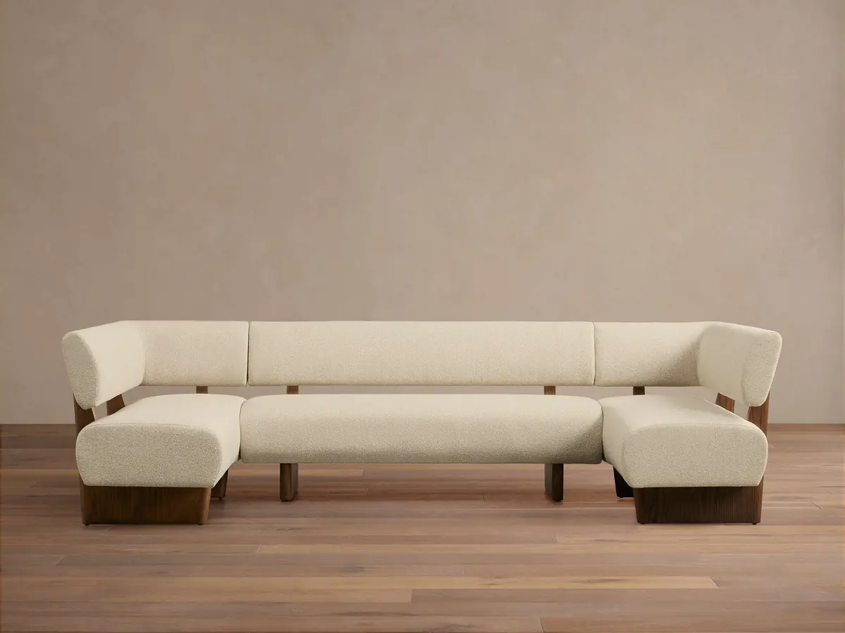 Beau U-Shaped Banquette 1