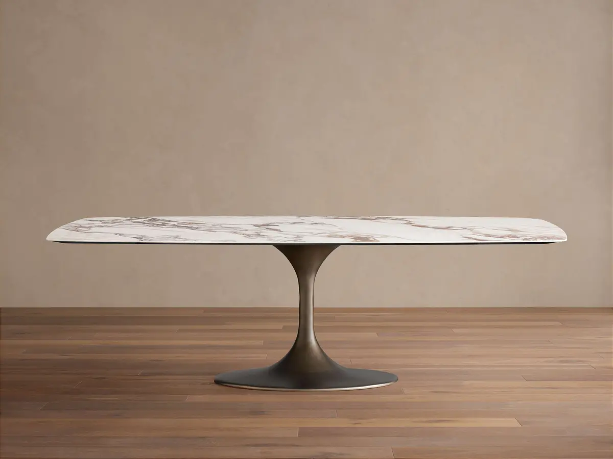 Vincenza Dining Table With Launette Base 1