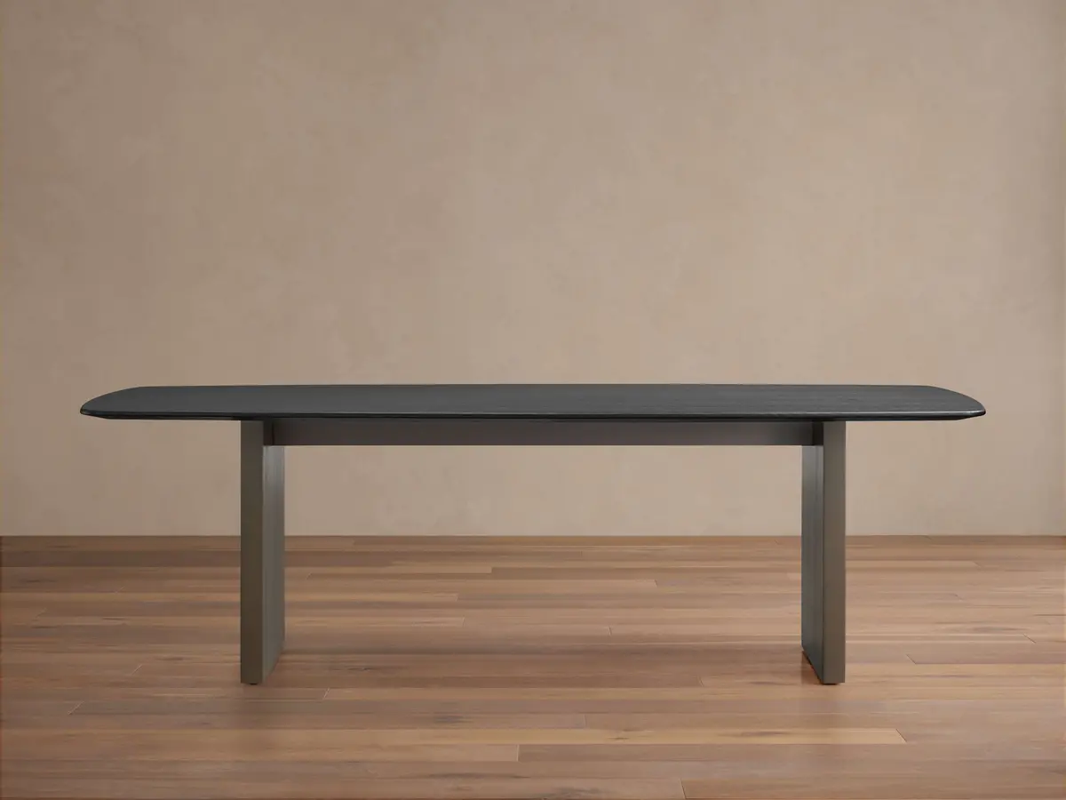 Saint Germain Wood Dining Table With Clement Base 1