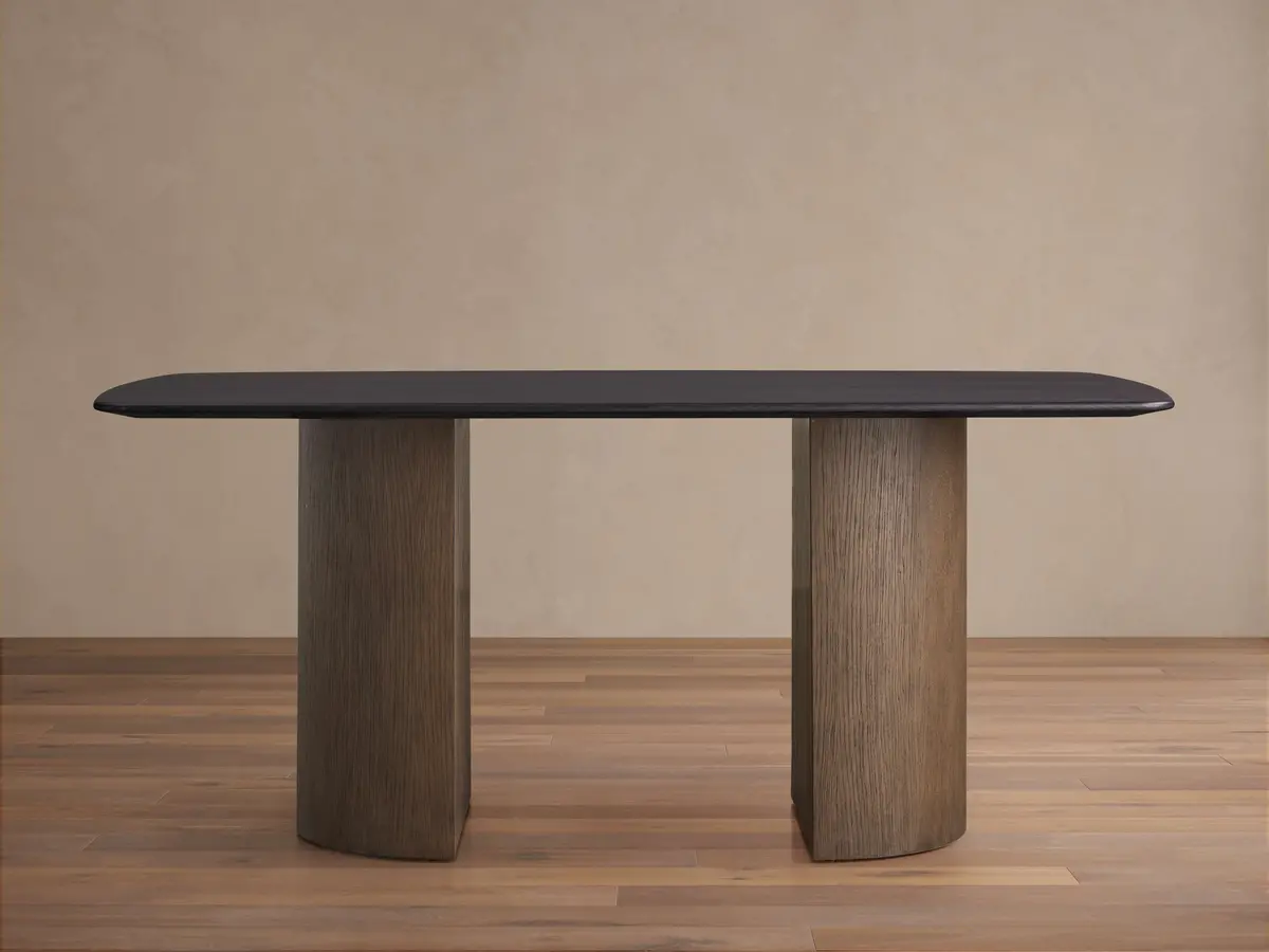 Saint Germain Wood Dining Table With Dauphine Base 1