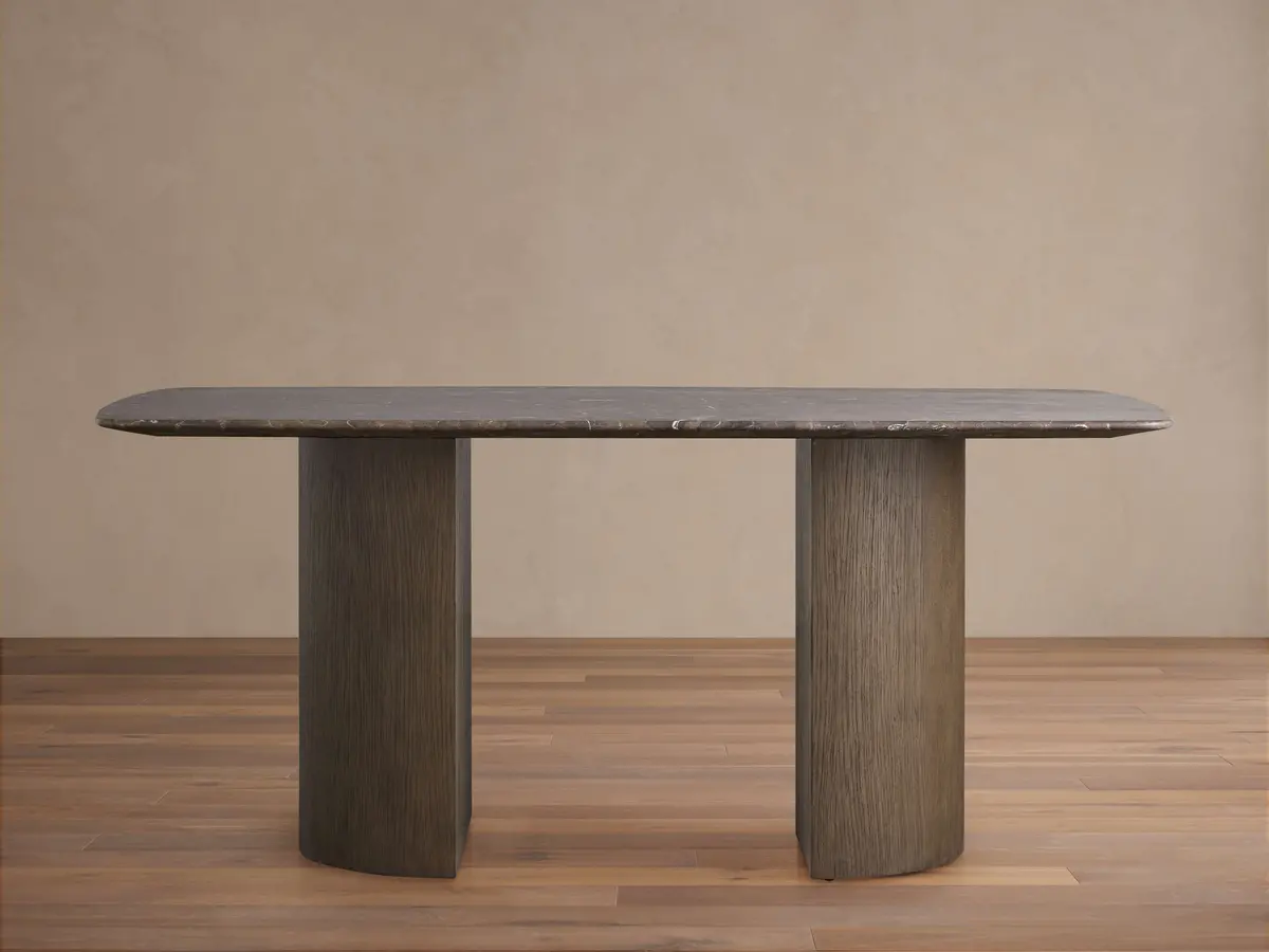 Saint Germain Stone Dining Table With Dauphine Base 1