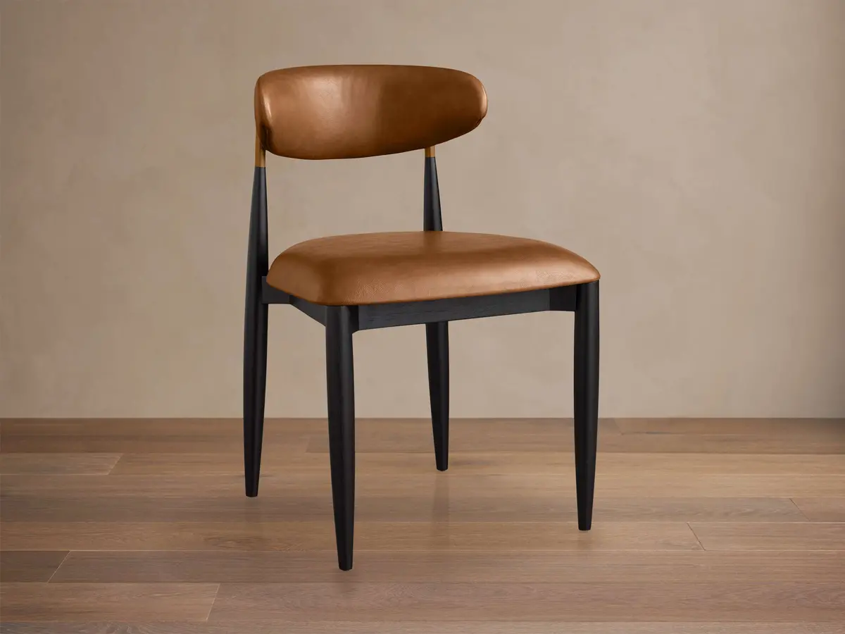 Jagger Faux Leather Dining Side Chair 1