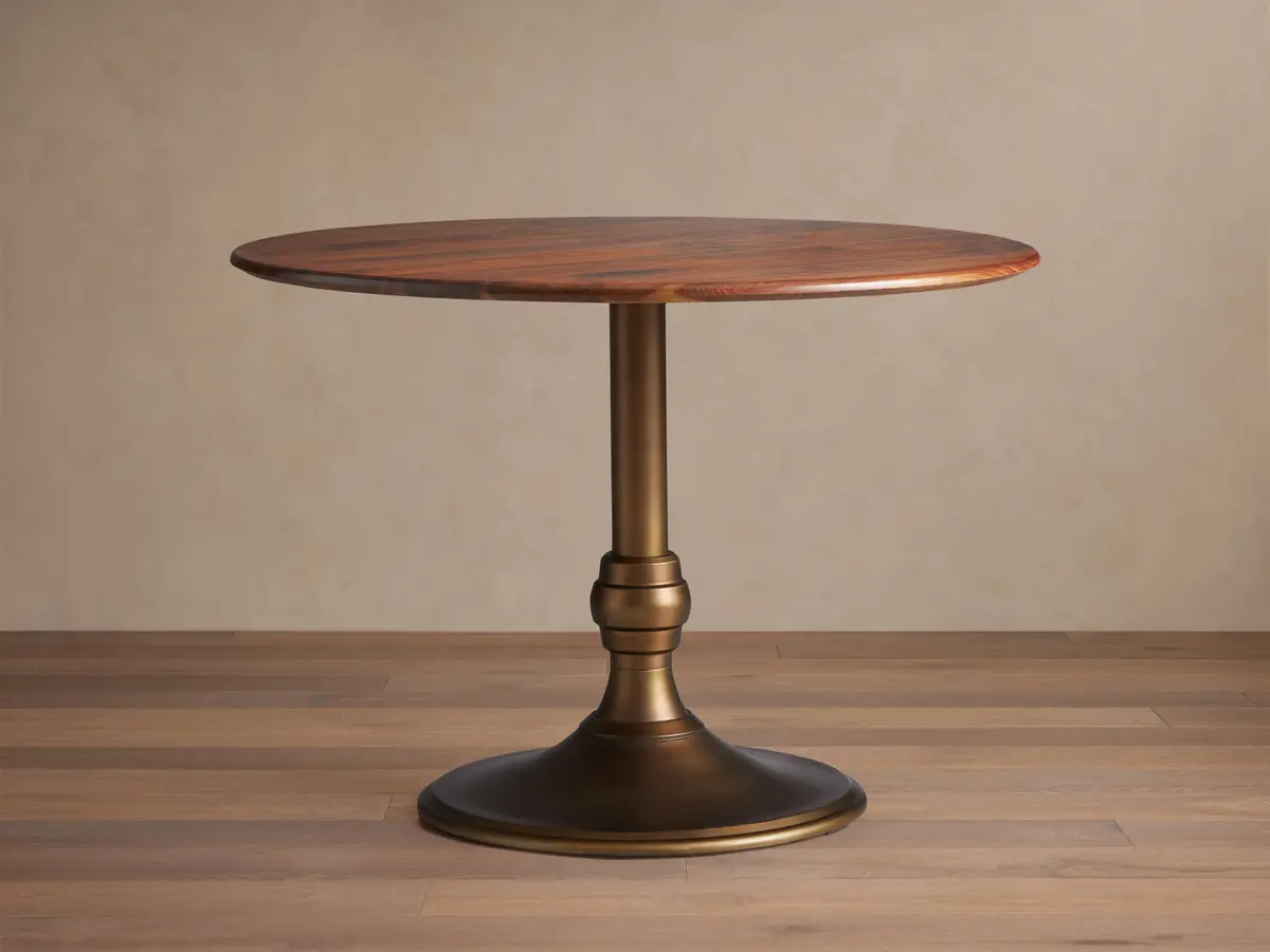 Jacob Bistro Table With Wade Base 1