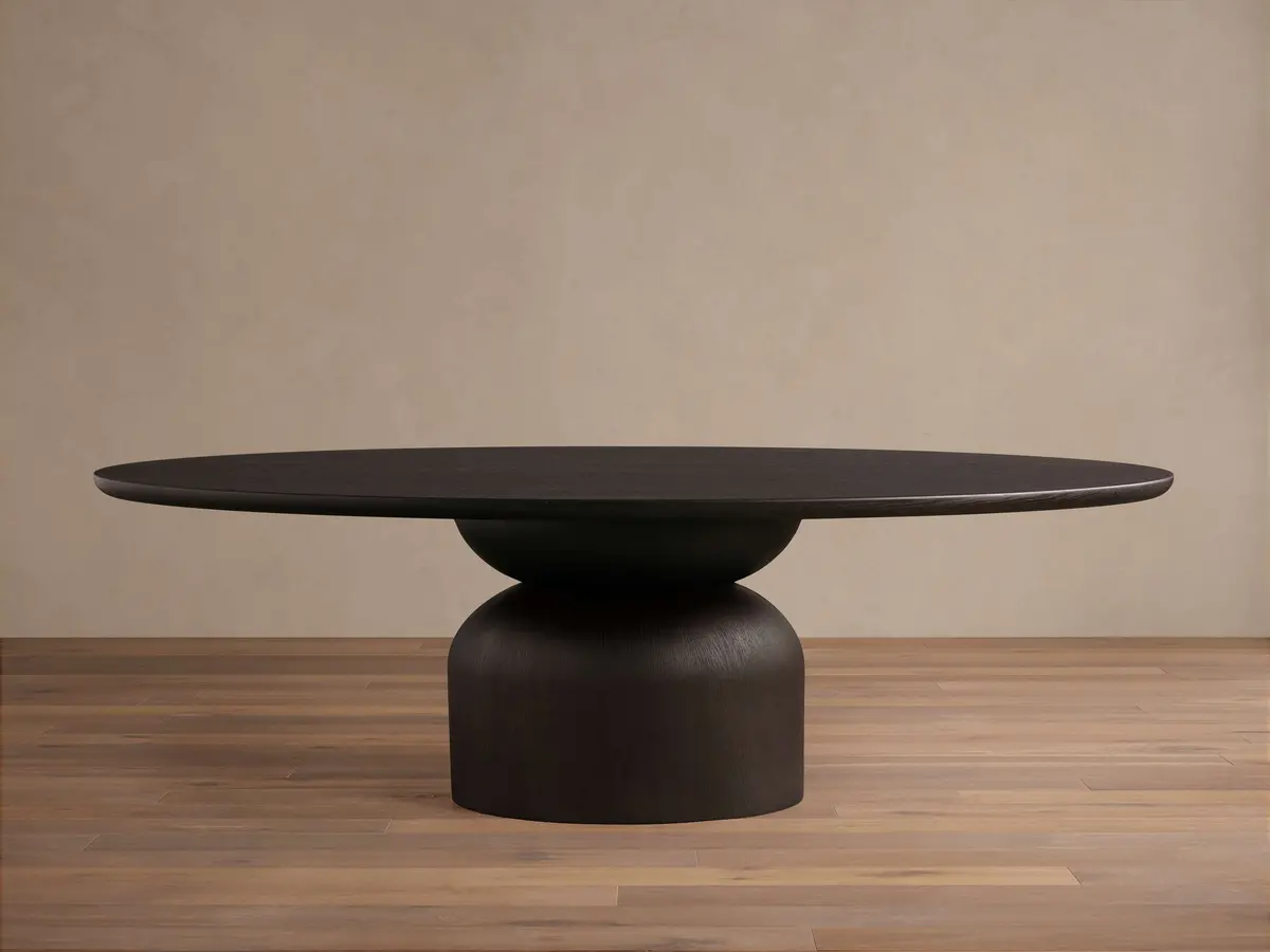 Perth Oval Dining Table 1
