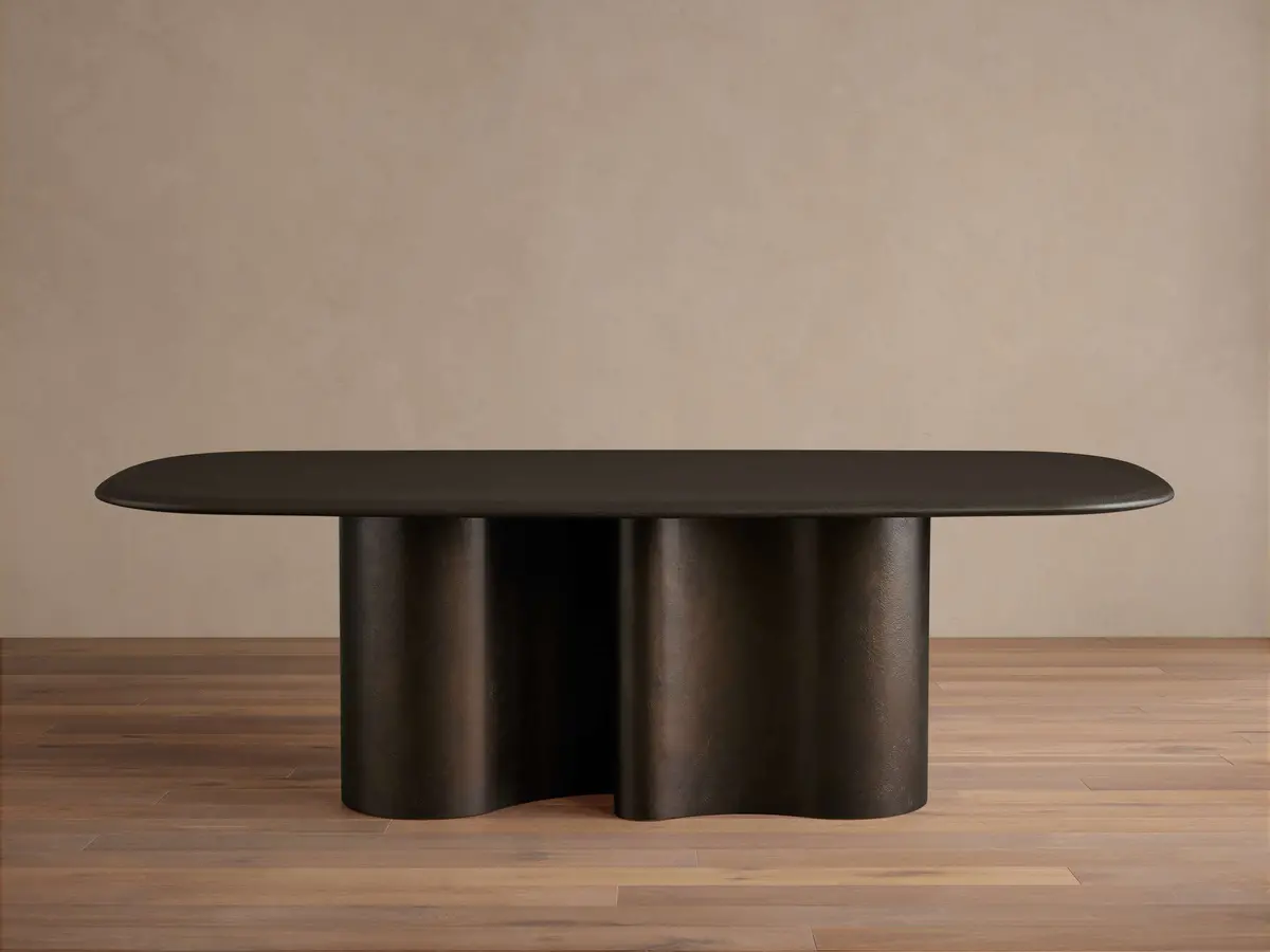 Tegan Wood Top Dining Table 1