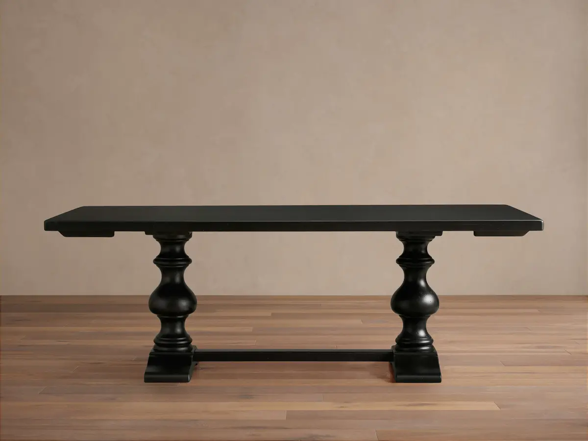 Tuscany Extension Dining Table In Midnight 1
