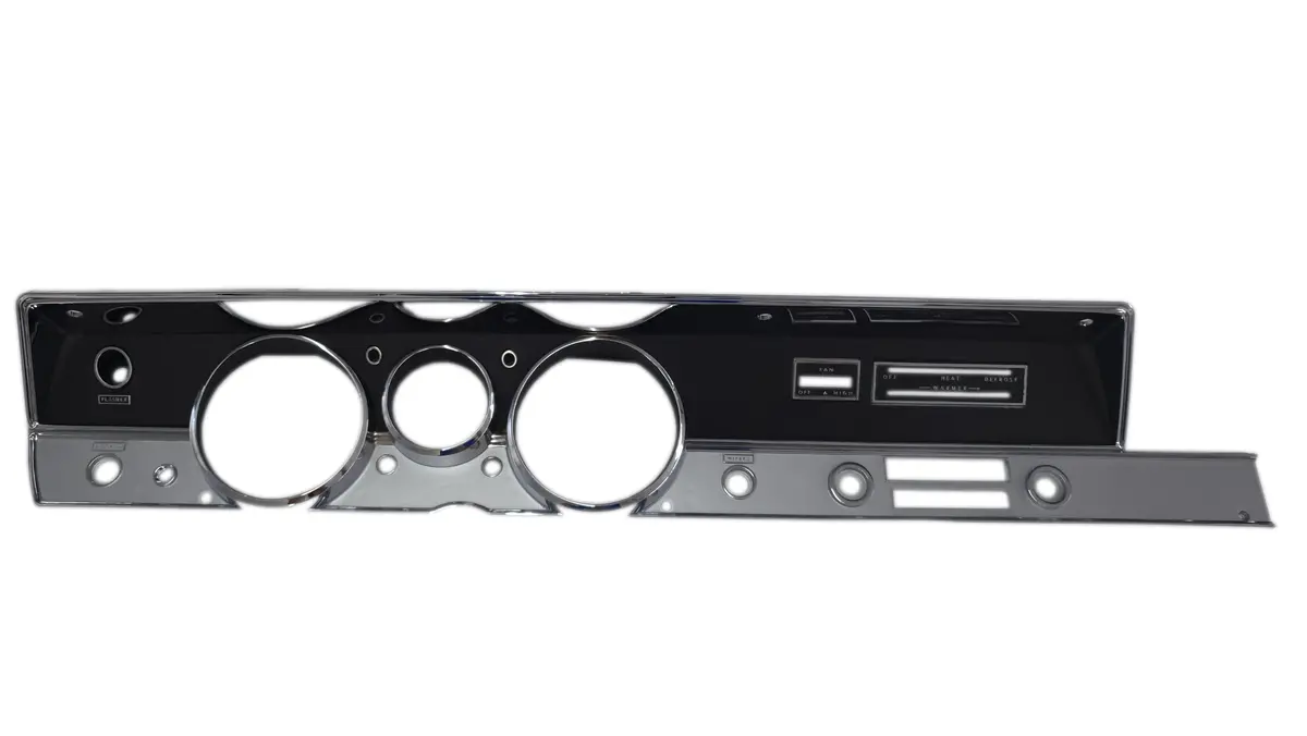 316-67Kit Mopar 1967 A-Body Rallye Dash Bezel Kit (No Ac) 1