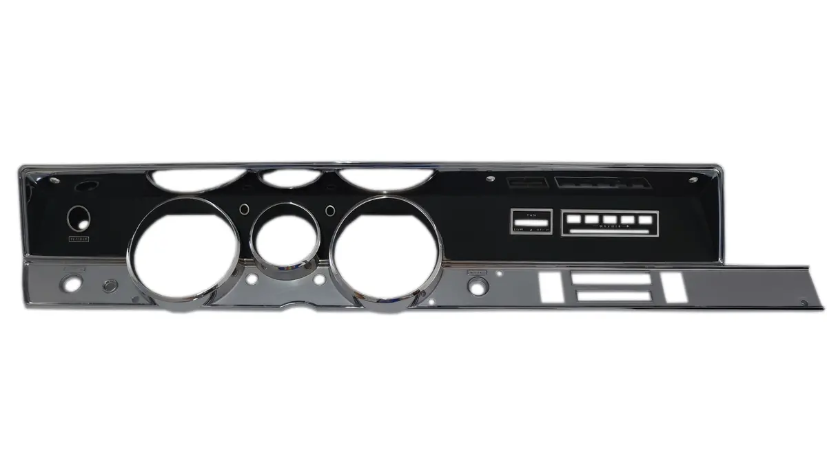 316-69Ackit Mopar 1968-69 A-Body Rallye Dash Bezel Kit (Ac) 1