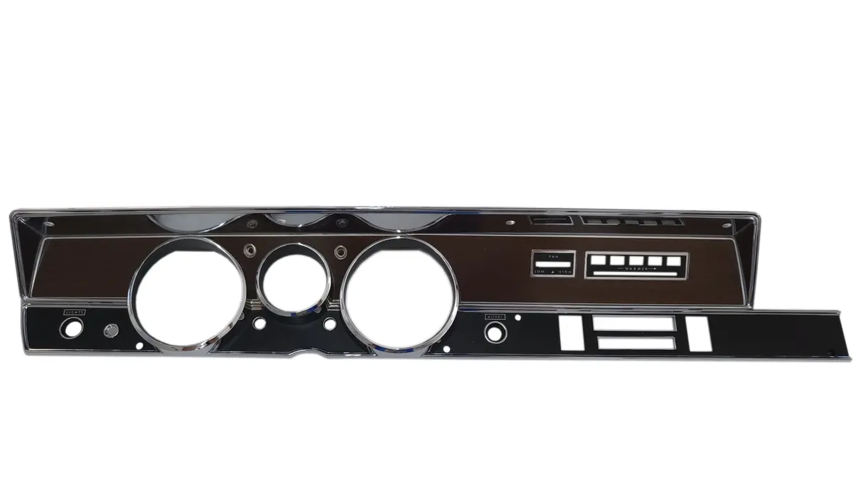 316-70Ackit Mopar 1970 A-Body Rallye Dash Bezel Kit (Ac) 1