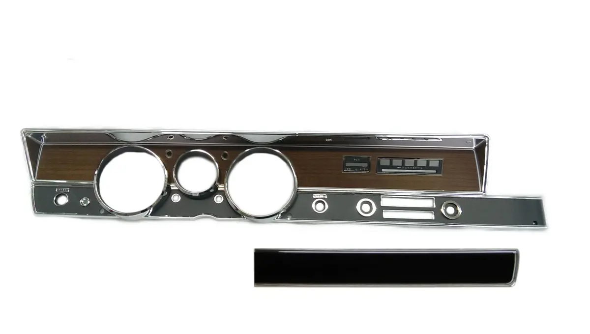 316-71Ackit Mopar 1971 A-Body Rallye Dash Bezel Kit (Ac) 1