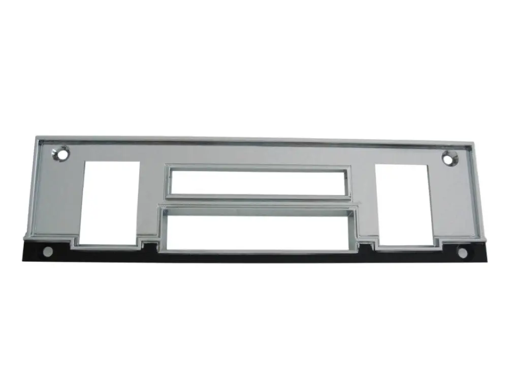 316-Dr Mopar 1967-69 Dodge Dart Standard Dash Radio Bezel 1