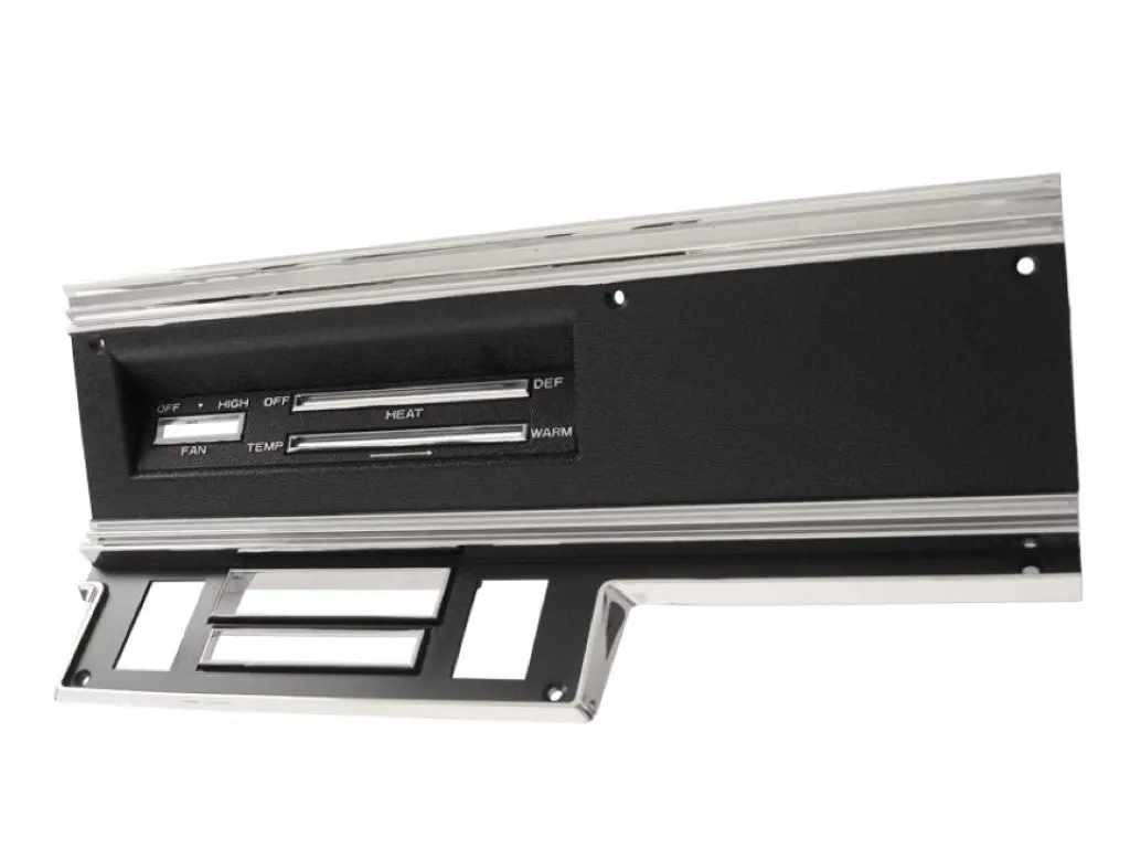 316-D67r Mopar 1967-69 Dodge Dart Radio Bezel (No Ac) 1