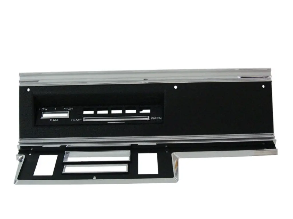 316-D67rac Mopar 1967-69 Dodge Dart Radio Bezel (Ac) 1