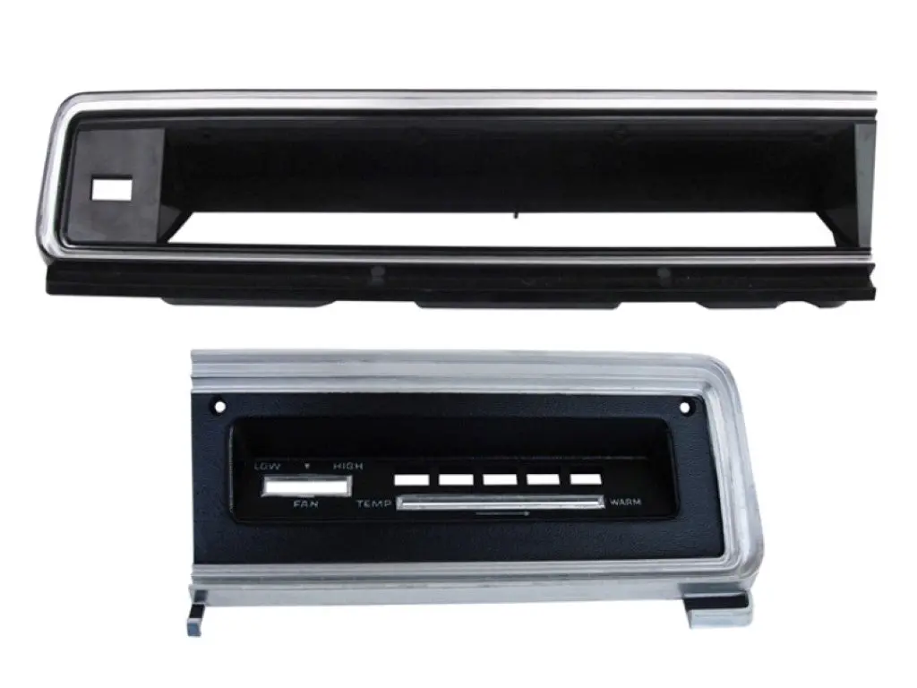 316-D68ackit Mopar 1967-69 Dodge Dart Standard Dash Bezel Kit (Ac) 1