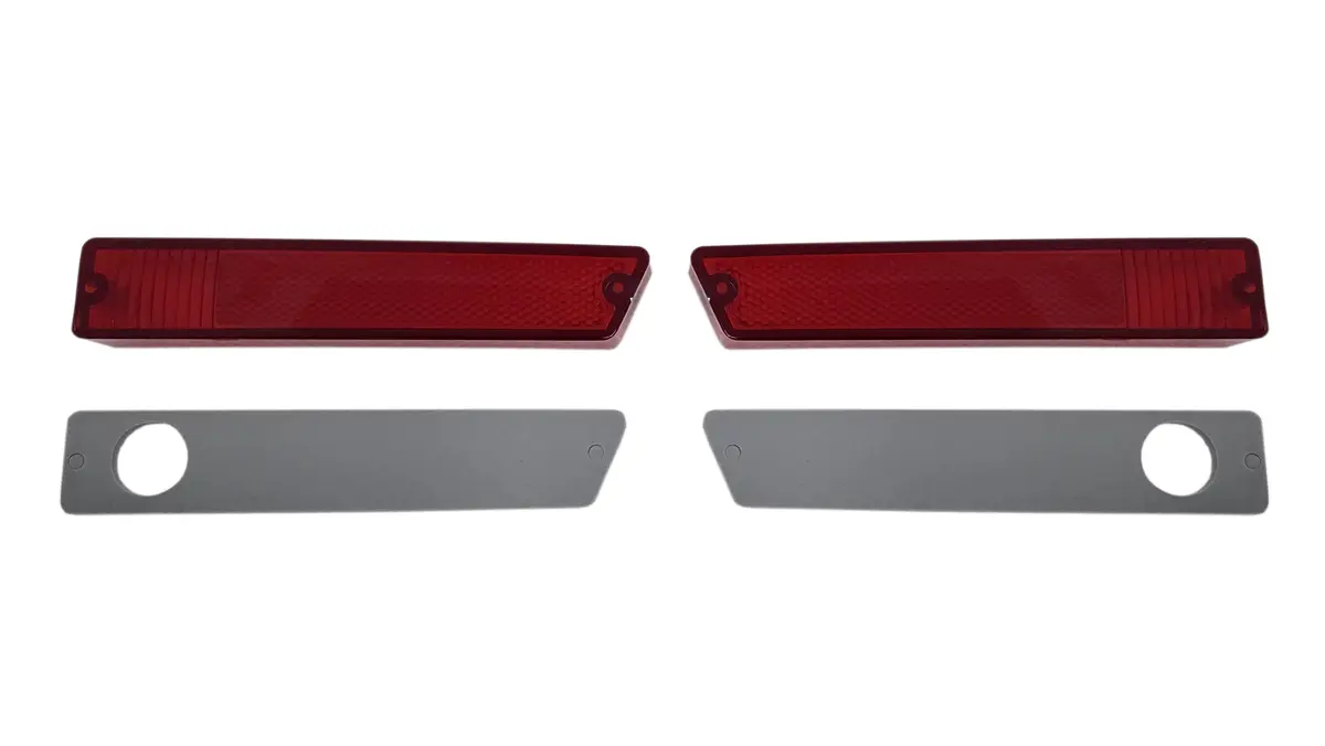 3214-L Mopar 1970-71 Dodge Dart Rear Side Marker Lenses 1