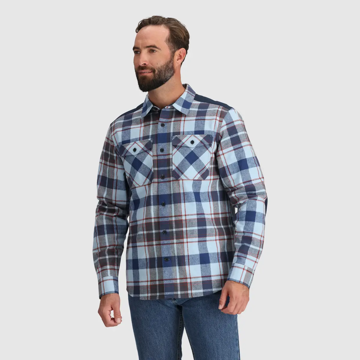 Men's Wallingford Flannel Shirt Jacket 1