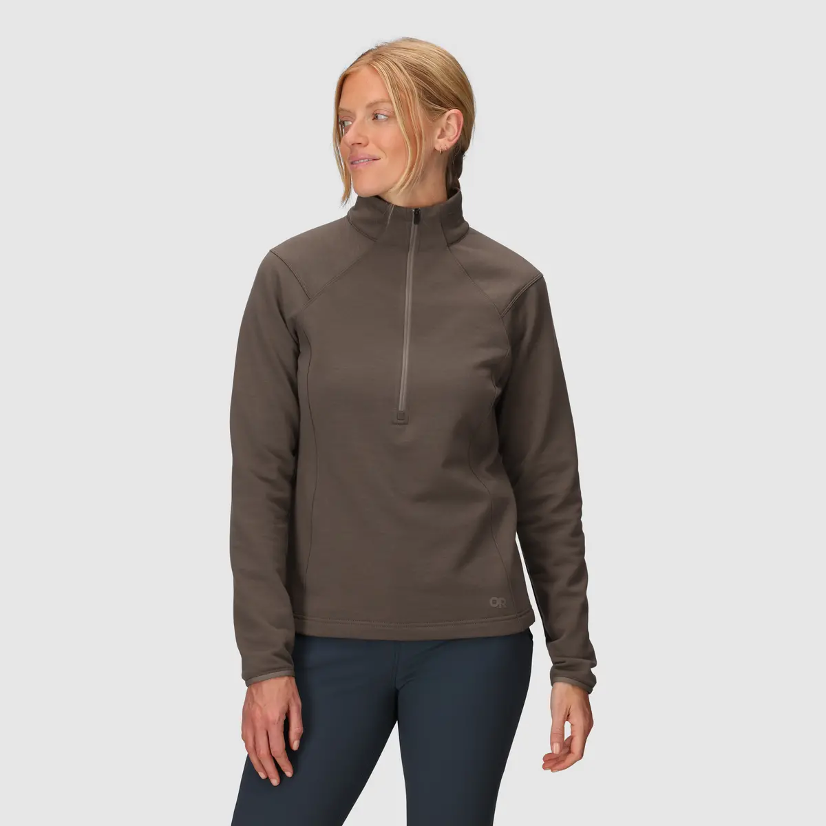 Women's Crescent Fleece Half Zip 1