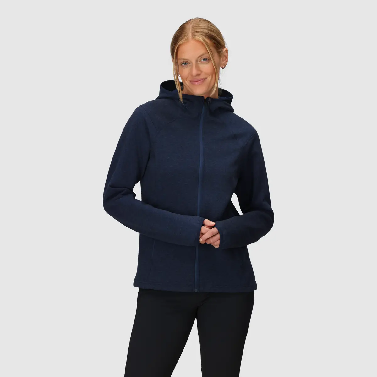 Women's Crescent Fleece Full Zip Hoodie 1