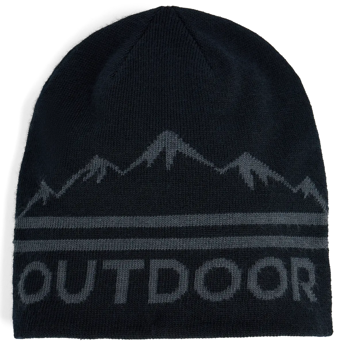 Or Logo Knit Beanie 1