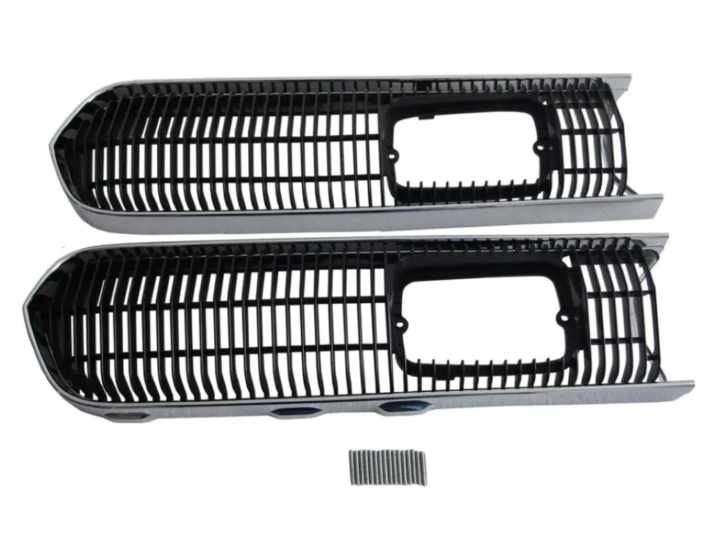 3308S-Set Mopar 1968 Plymouth Barracuda Grille Trim And Screen Set 1