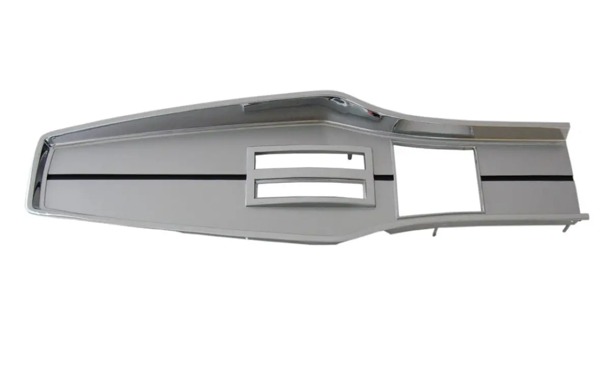 331-A6 Mopar 1967-68 A-Body Diecast Chrome Console Top Plate 1