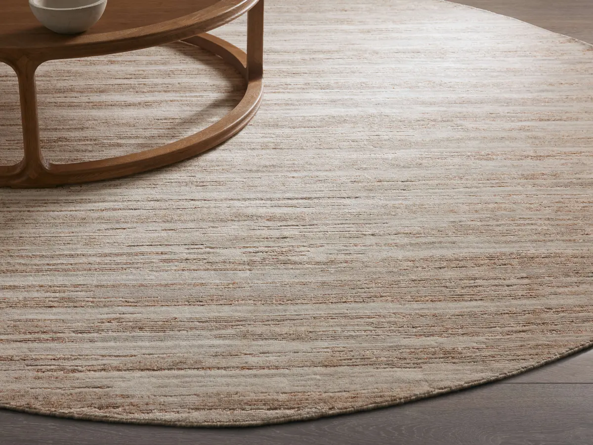 Anson Hand-Knotted Round Rug 1