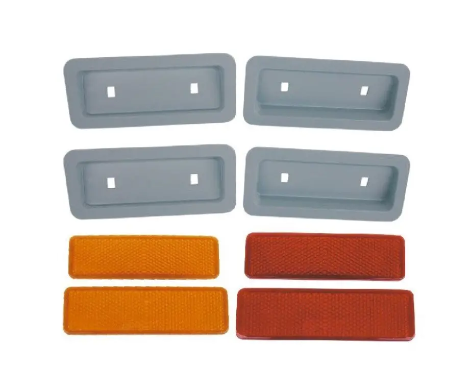 333-69Blkit Mopar 1969 A,B-Body Side Marker Kit 1