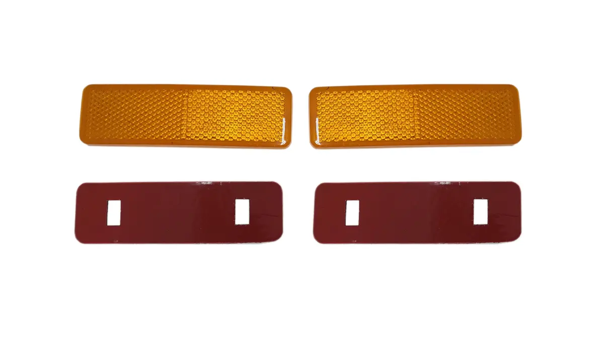 333-Lf Mopar 1969 A,B-Body Front Side Marker Lenses 1