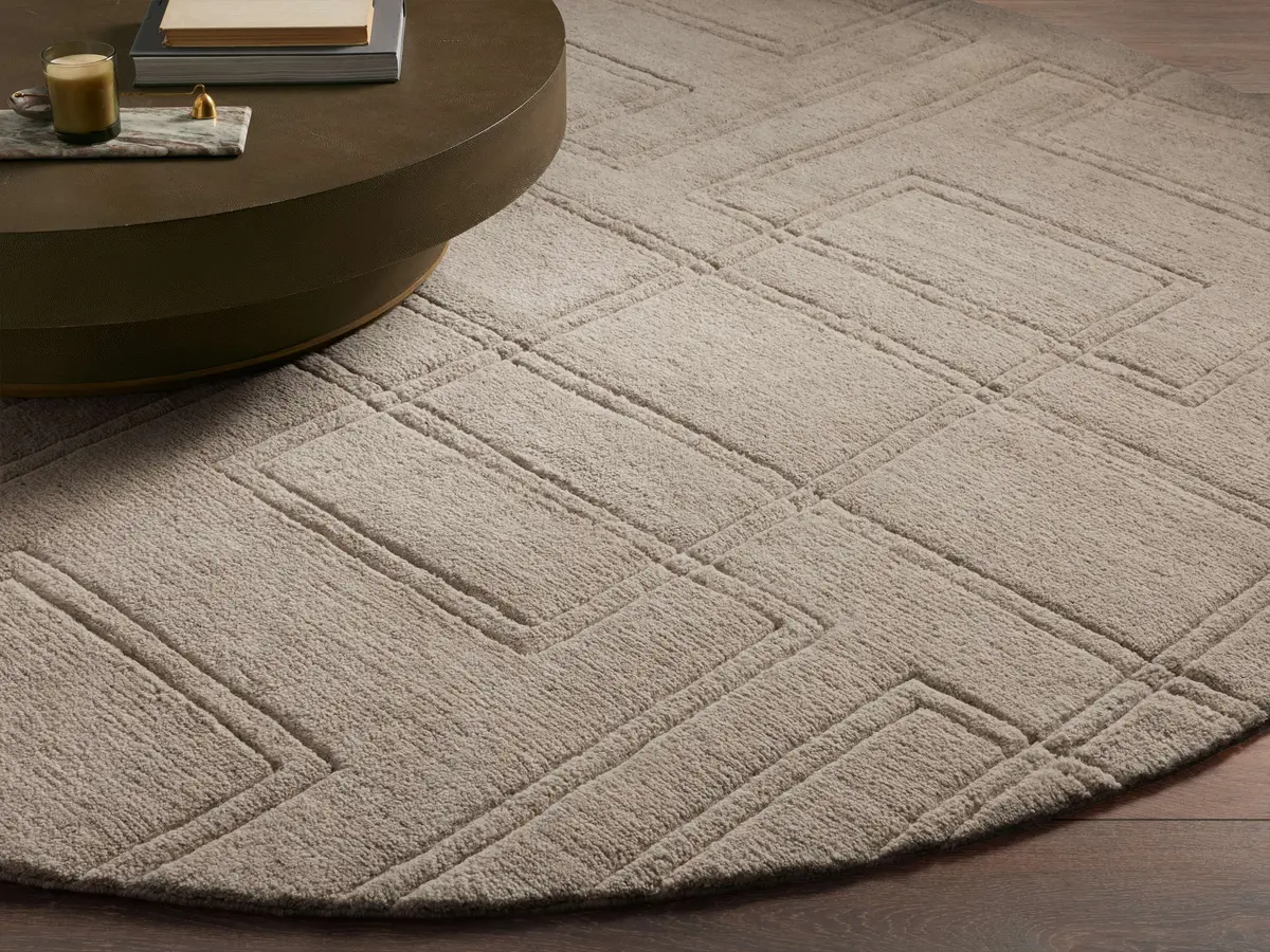 Asher Round Rug 1