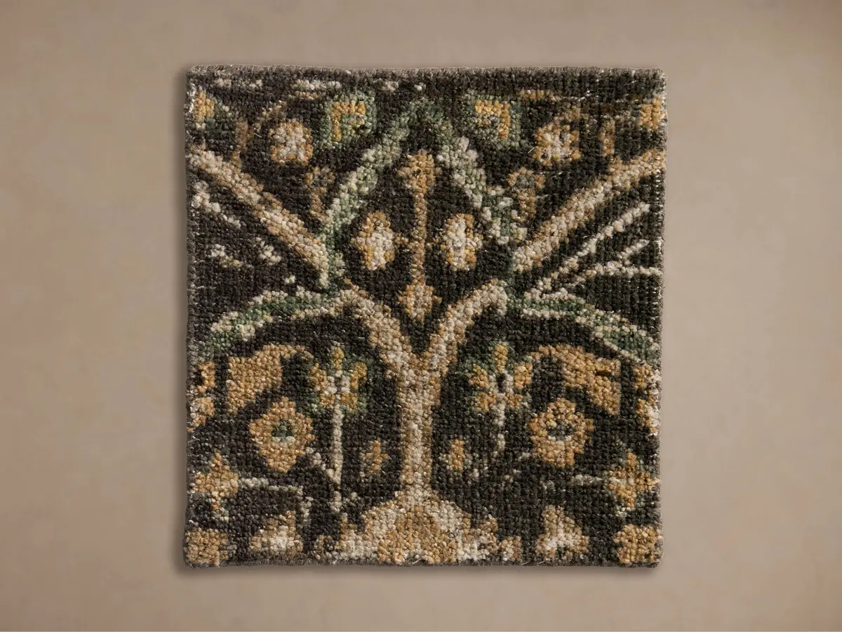 Faymount Hand-Knotted Rug Swatch 1