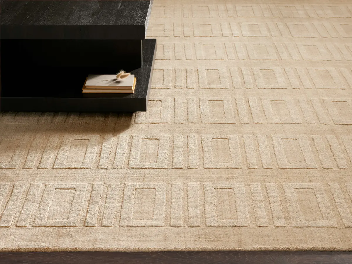 Geo Hand-Knotted Rug 1