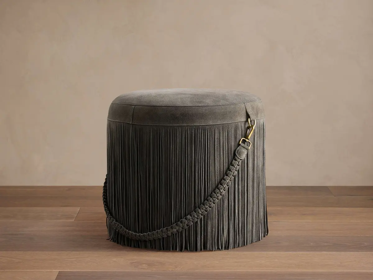 Inesse Fringe Pouf 1
