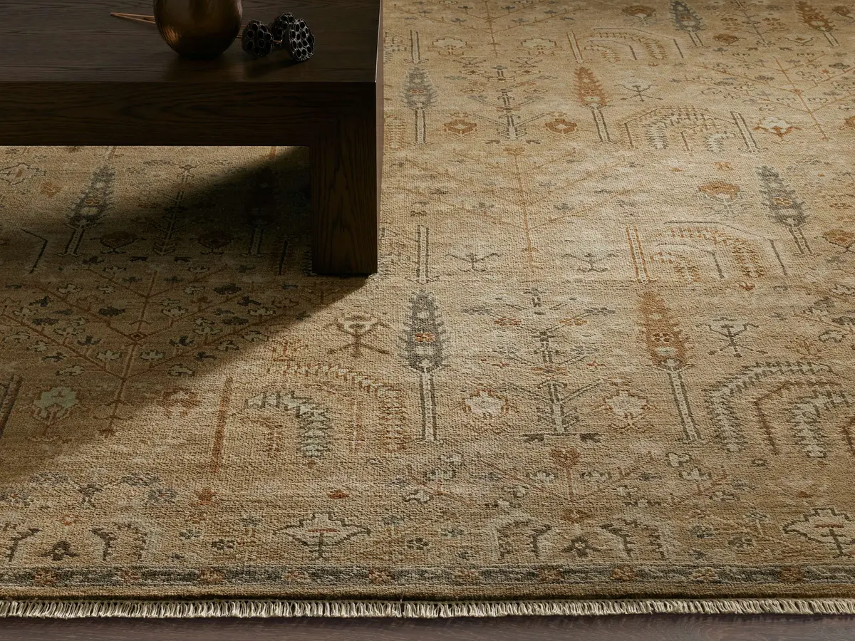 Stein Hand-Knotted Rug 1