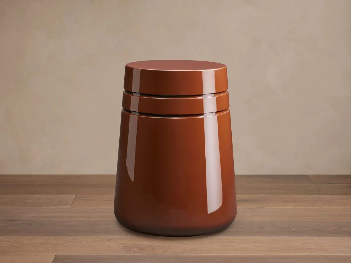 August Lacquer Stool 1
