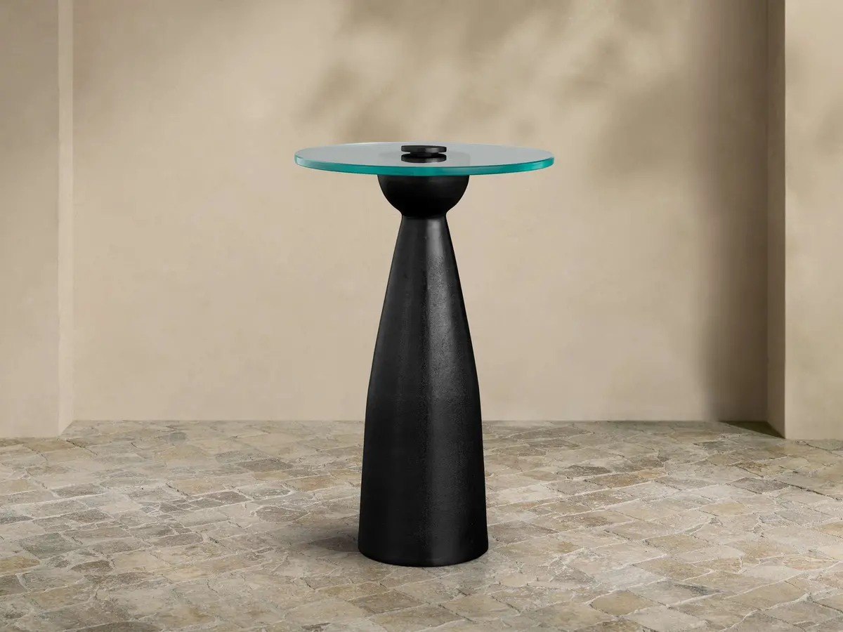 Beaufort Glass Top Martini Table 1