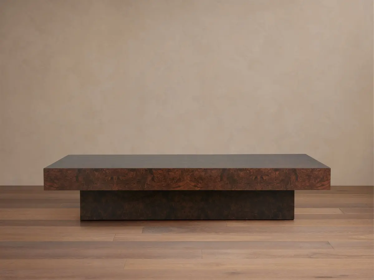 Cinzia Burl Coffee Table 1