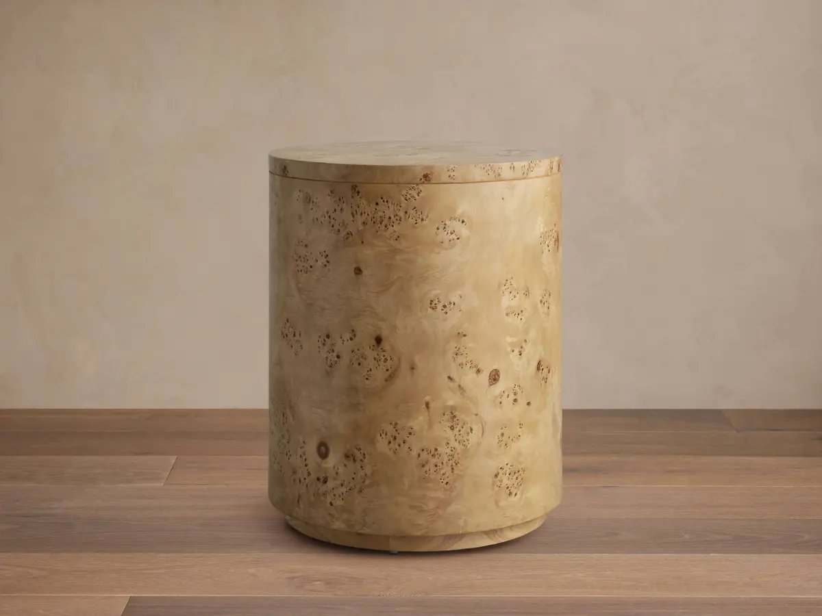Corey Round End Table In Loura 1