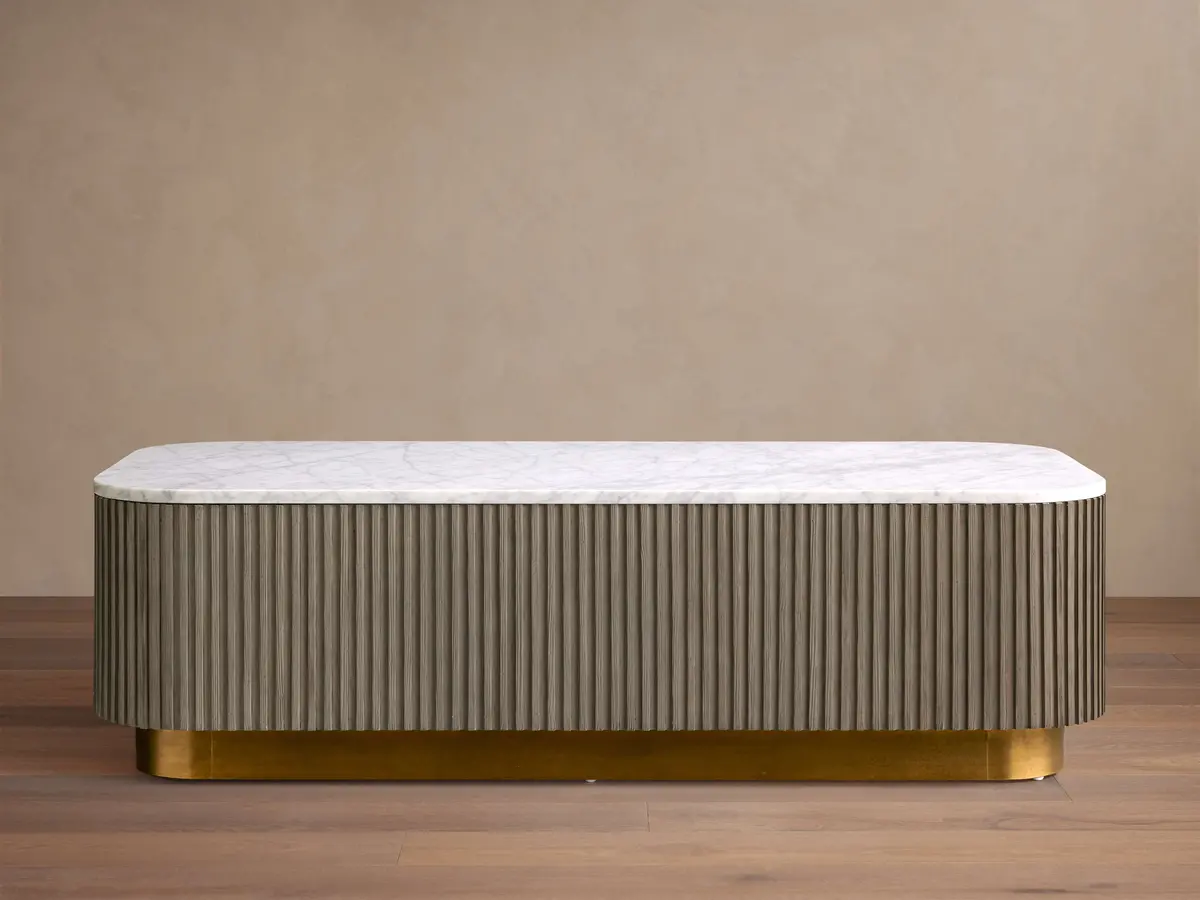Finnley Rectangle Coffee Table In Liath Smoke 1
