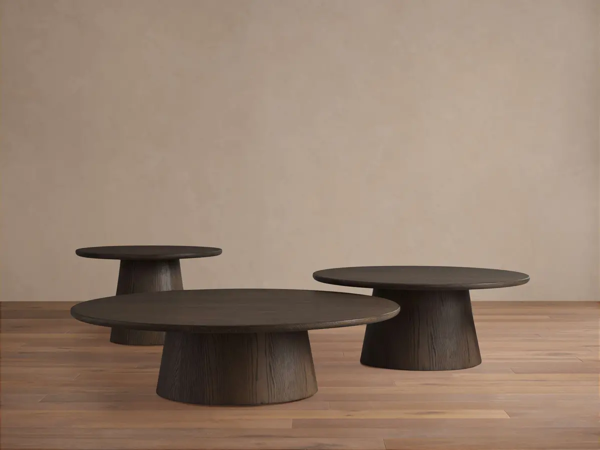 Hemmings Nesting Coffee Table Cluster In Chestnut 1