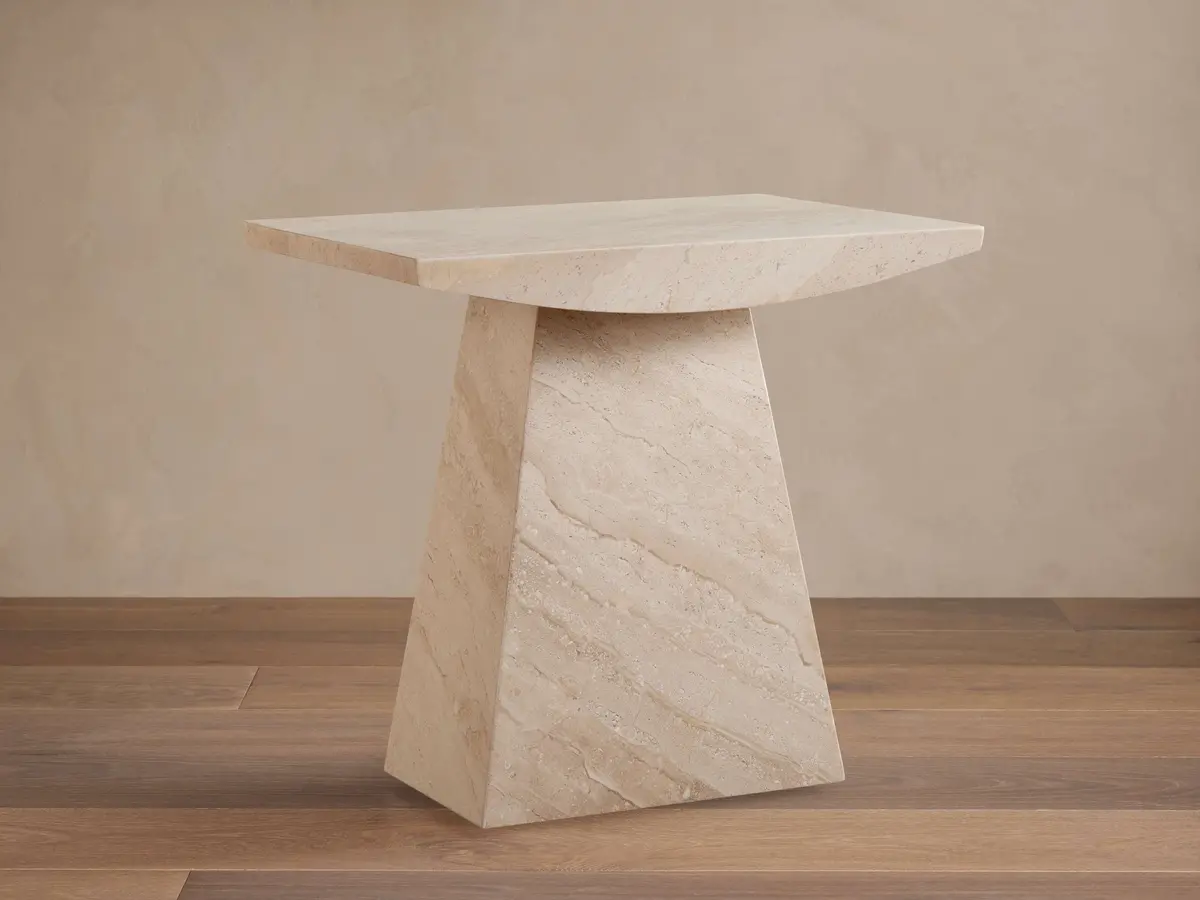 Ilaria Stone End Table 1