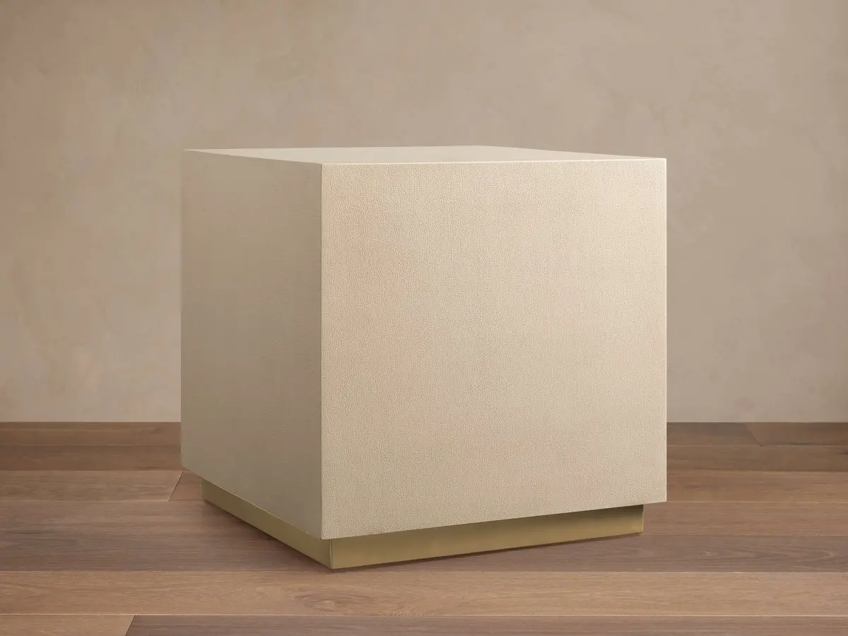 Malone Square Plinth End Table 1